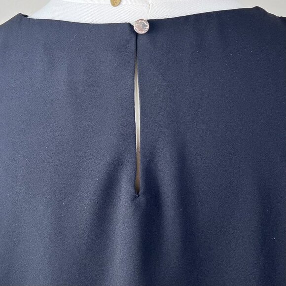 H by HALSTON Women's Flowy Double Layered Tank - Picture 6 of 12